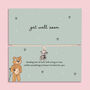 Get Well Soon Bear Bracelet, thumbnail 1 of 7