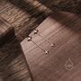 Starburst Dangle Chain Stud Earrings In Sterling Silver, thumbnail 4 of 11