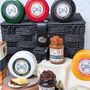 Cheese Hamper Basket With Cheese Chutney And Crackers, thumbnail 5 of 5