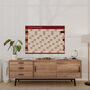2025 Wall Planner A2 Calendar Organiser In Burgundy, thumbnail 6 of 7