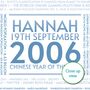 Personalised 18th Birthday Print Year Facts 2006, thumbnail 2 of 12