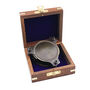 Personalised Three Inch Adjustable Gunmetal Sundial Compass Gift, thumbnail 3 of 11