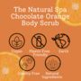 Chocolate Orange Body Scrub Natural Exfoliator 75g, thumbnail 7 of 8