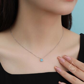 Tiny Cat Pendant Necklace In Sterling Silver, 6 of 12