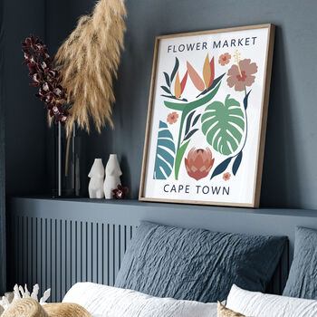Cape Town Flower Market Print, 2 of 4