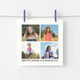 Personalised Photo Collage Daughter Milestone Birthday Card, thumbnail 1 of 6