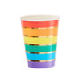 Rainbow And Gold Foiled Party Paper Cups, thumbnail 2 of 3