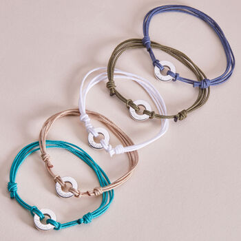 Men's Personalised Unity Bracelet, 2 of 3