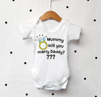 Baby Proposal Question Vest, 2 of 4