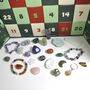 Luxury Crystal And Gemstone Bracelet Advent Calendar 24 Days, thumbnail 4 of 7