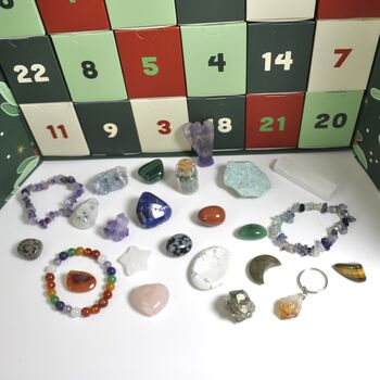 Luxury Crystal And Gemstone Bracelet Advent Calendar 24 Days, 4 of 7