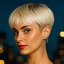 Double Circle Gold Plated Silver Ear Pin Stud Earrings, thumbnail 3 of 5