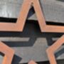 Three Metal Star Decorations , Signs For The Home Or Garden , Fence Or Wall, thumbnail 5 of 11