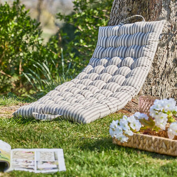 French Style Striped Cotton Garden Cushion Collection, 3 of 8