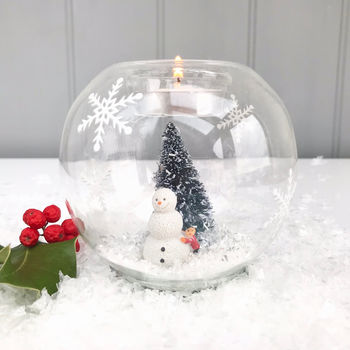 Mitten Christmas Tea Light Holder main image 1