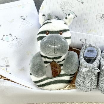 Zebra Safari New Baby Gift Box, 3 of 7