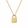 Personalised Mini Padlock Necklace, thumbnail 2 of 12