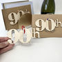 Personalised 90th Birthday Card, thumbnail 3 of 12