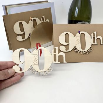 Personalised 90th Birthday Card, 3 of 12