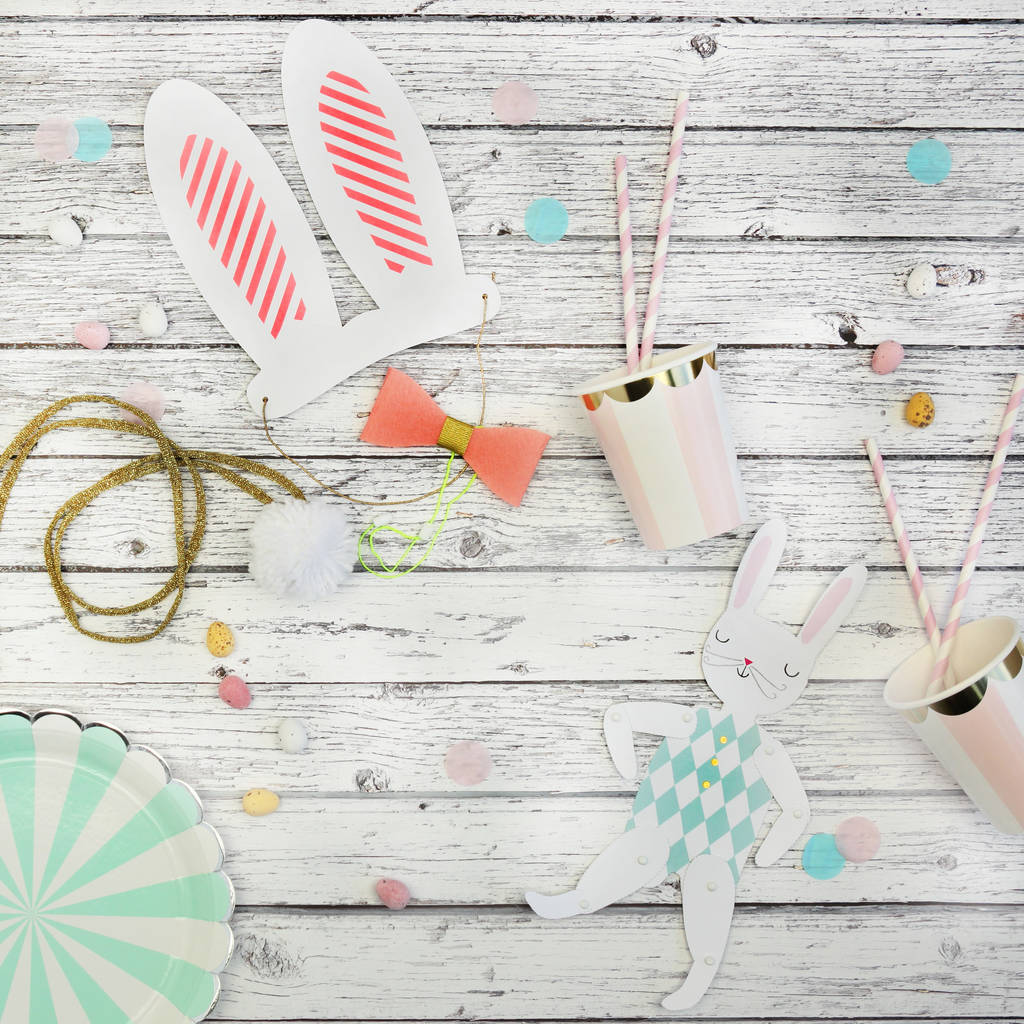 Image of Easter Bunny Rabbit Dress Up Activity Kit