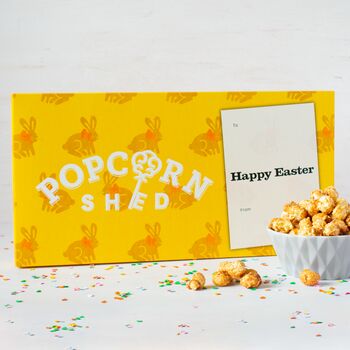 'Happy Easter' Gourmet Popcorn Letterbox Gift, 2 of 5