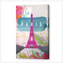 Paris Eiffel Tower Landmark Print, thumbnail 3 of 4