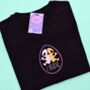 90s Gooey Aliens 'I Believe' Embroidered T Shirt, thumbnail 2 of 2