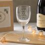 Personalised 18th Birthday Engraved Wine Glass Gift, thumbnail 3 of 10