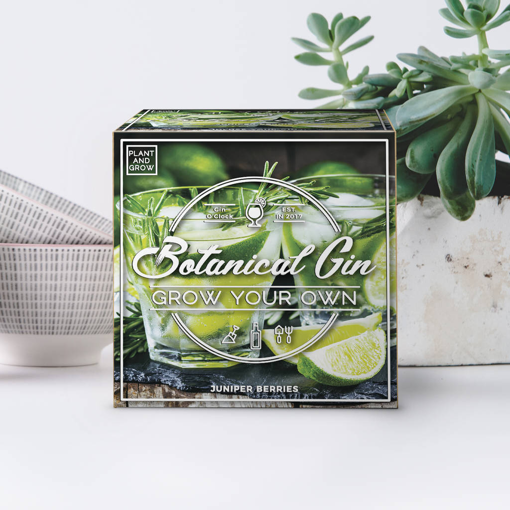 Botanical Gin Grow Your Own By Gift Republic