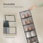 Clear Shoe Boxes Set Of Twelve Organisers, thumbnail 5 of 6