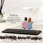 Personalised Best Friends Acrylic Plaque, thumbnail 1 of 7