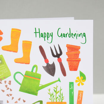 Gardening Birthday Card, 2 of 10