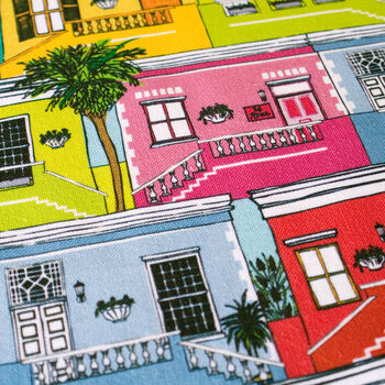 Colourful Cape Town Houses Cotton Tea Towel, 3 of 8