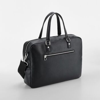 Men’s Personalised Tailored Luxe Briefcase, 8 of 10