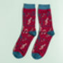 Pizza Bamboo Socks Letterbox, thumbnail 2 of 2