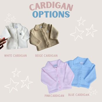 Personalised Baby Cardigan, 2 of 6