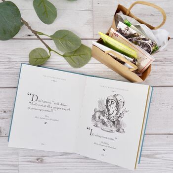Alice In Wonderland Tea And Book Gift Set, 7 of 9