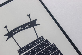 Just Married Card, 6 of 7