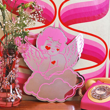 Cherub Mirror Pink, 2 of 3