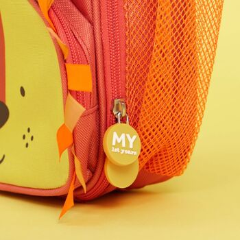 Personalised Colourful Lion Lunch Bag, 5 of 6
