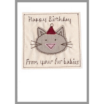 Personalised Cat Father's Day Card For Dad / Grandad, 3 of 12