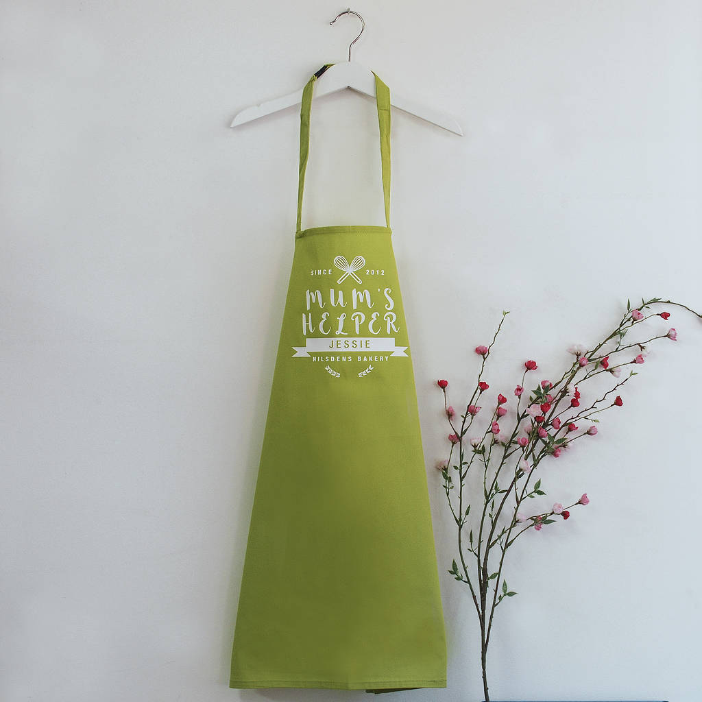 Personalised Mother And Child Apron Set, 1 of 6