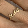 Willow Twig Ring In Nine Carat Gold, thumbnail 3 of 6