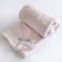 Personalised Pink Sherpa Baby Blanket, thumbnail 4 of 8