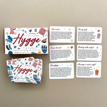 100 Be More Hygge Lifestyle Cards, 2 of 2
