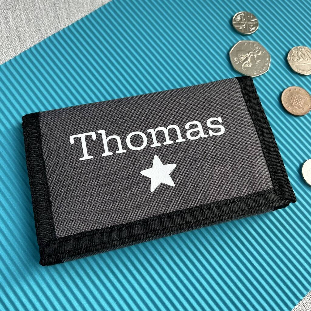 Personalised Stocking Filler Children's Wallet, 1 of 4