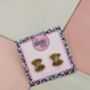 Farfalle Pasta Glitter Resin Studs / Pasta Lover Gift / Novelty Food Jewellery / Fun Accessories, thumbnail 4 of 5