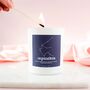 Personalised Star Sign French Vanilla Scented Candle, thumbnail 2 of 12