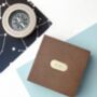 Personalised Father's Day Brass Traveller's Compass With Monogrammed Box, thumbnail 1 of 3
