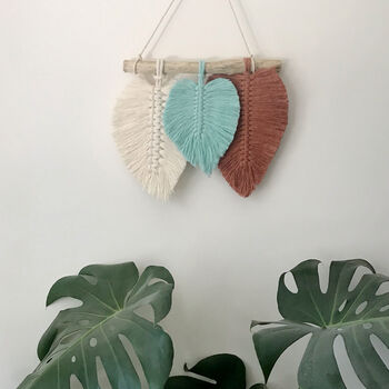 Macrame Feather Wall Hanging Craft Kit, 5 of 10